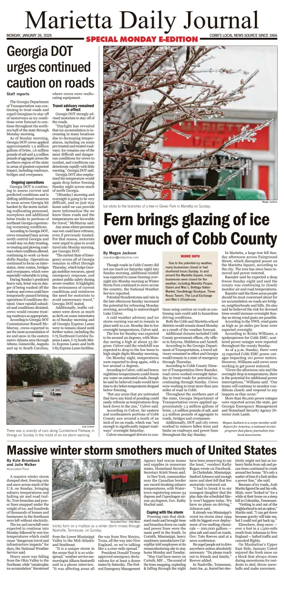 Cover of Marietta Daily Journal