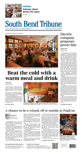 Cover of South Bend Tribune