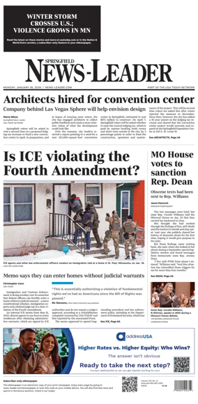 Cover of Springfield News-Leader