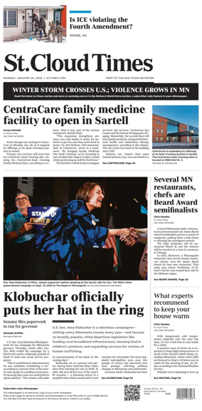 Cover of St. Cloud Times