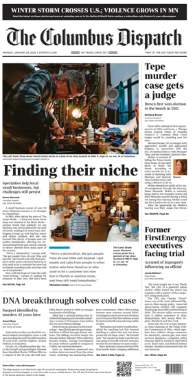 Cover of The Columbus Dispatch