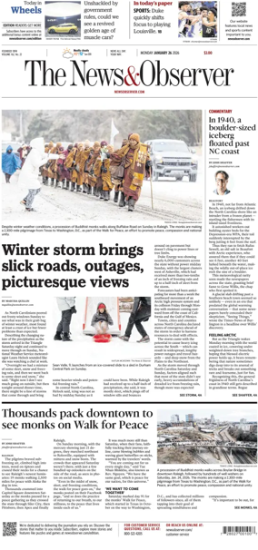 Cover of The News & Observer