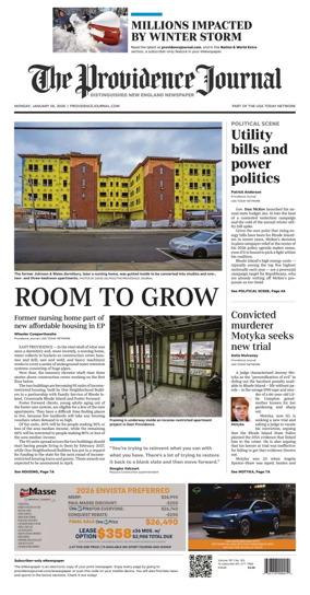 Cover of The Providence Journal