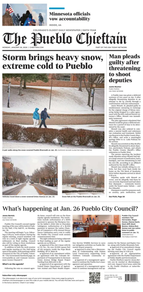 Cover of The Pueblo Chieftain