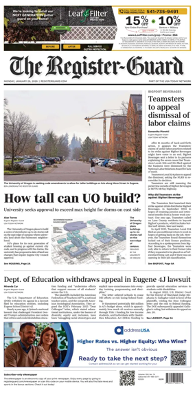 Cover of The Register-Guard