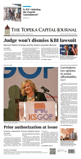 Cover of The Topeka Capital-Journal