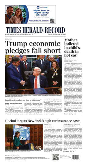 Cover of Times Herald-Record