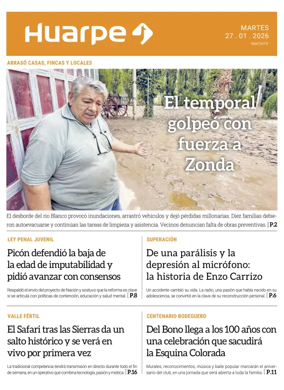 Cover of Diario Huarpe