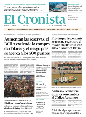 Cover of El Cronista