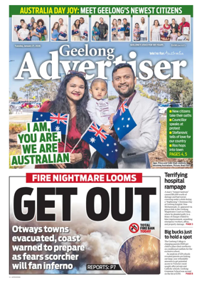 Cover of Geelong Advertiser