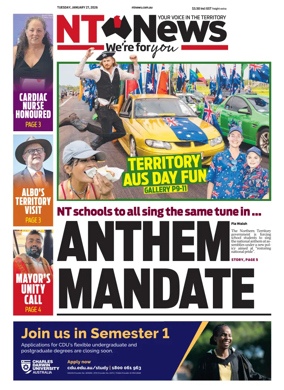 Cover of NT News