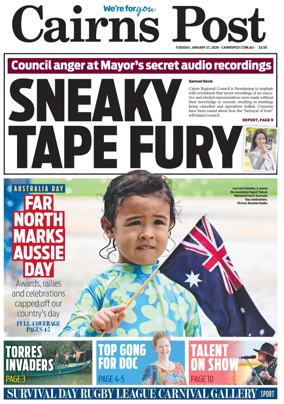 Cover of The Cairns Post