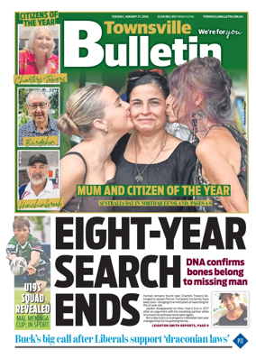 Cover of Townsville Bulletin