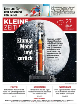 Cover of Kleine Zeitung Steiermark