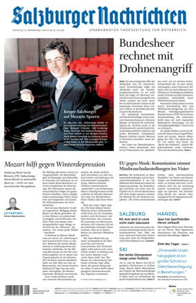 Cover of Salzburger Nachrichten