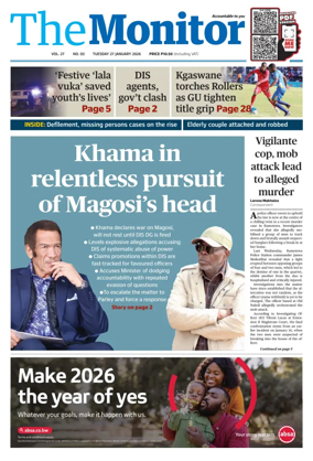 Cover of The Monitor