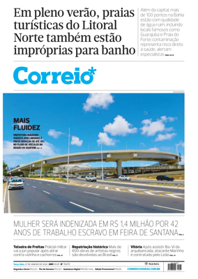 Cover of Correio da Bahia