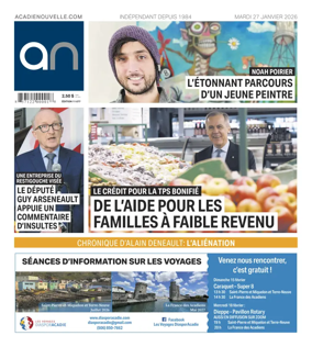 Cover of Acadie Nouvelle