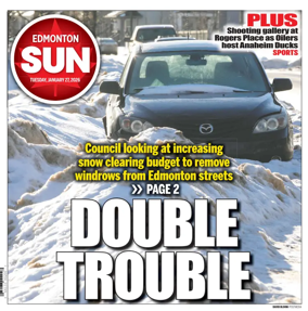 Cover of Edmonton Sun