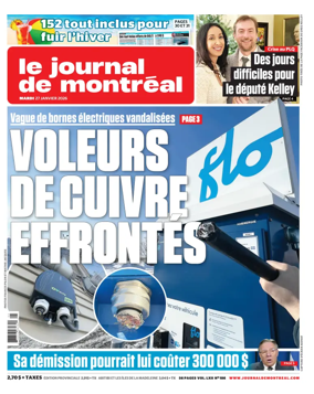 Cover of Le Journal de Montreal