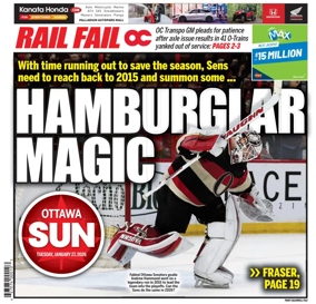 Cover of Ottawa Sun