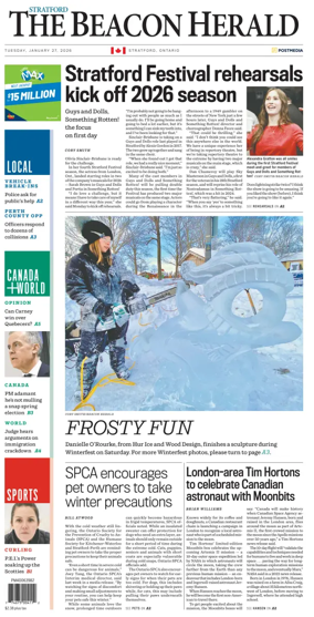 Cover of The Beacon Herald