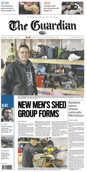 Cover of The Guardian (Charlottetown)