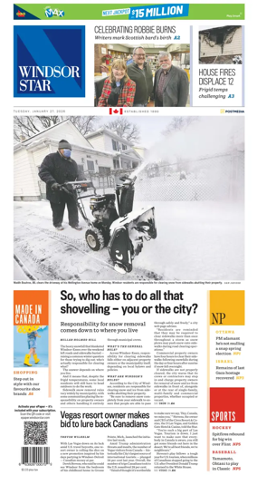 Cover of Windsor Star