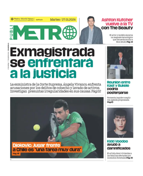 Cover of Publimetro Chile