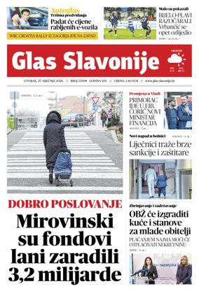Cover of Glas Slavonije