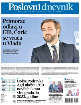 Cover of Poslovni Dnevnik