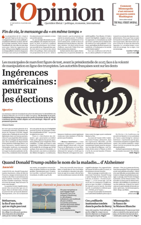 Cover of L'Opinion