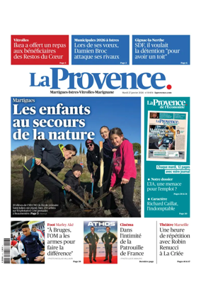 Cover of La Provence Martigues-Istres-Vitrolles-Marignane