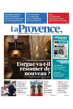 Cover of La Provence Salon-de-Provence / Pays salonais