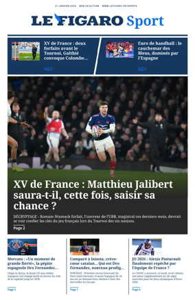 Cover of Le Figaro Sport