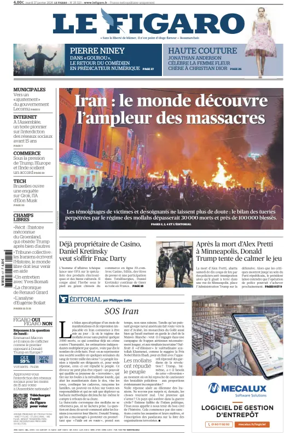 Cover of Le Figaro