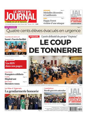 Cover of Le Petit Journal - L'hebdo du Lot-et-Garonne