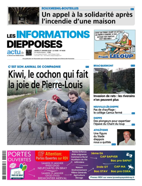 Cover of Les Informations Dieppoises
