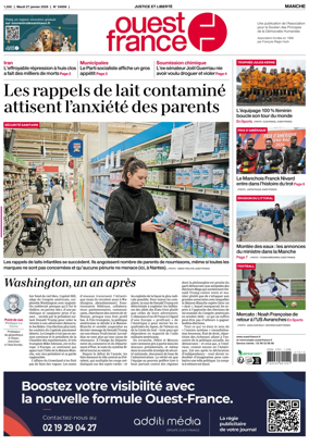 Cover of Ouest France (Manche)