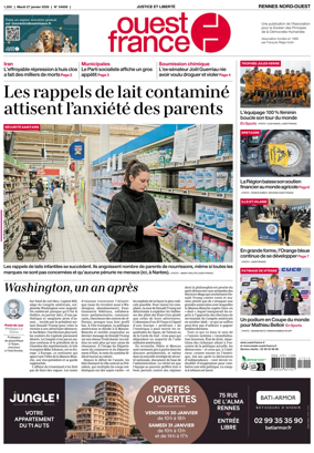 Cover of Ouest-France (Rennes Nord-Ouest)