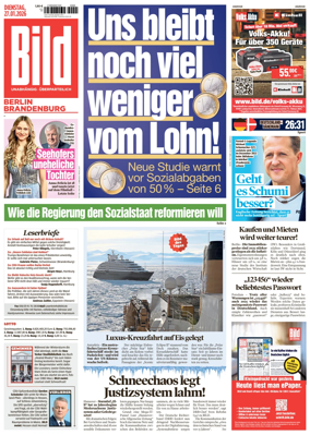 Cover of BILD Berlin-Brandenburg