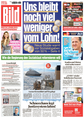 Cover of BILD Mecklenburg