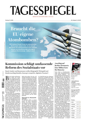 Cover of Der Tagesspiegel