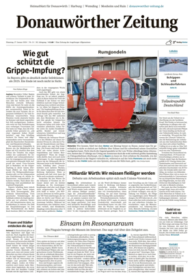 Cover of Donauwoerther Zeitung