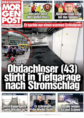 Cover of Dresdner Morgenpost