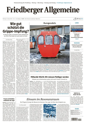Cover of Friedberger Allgemeine