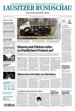 Cover of Lausitzer Rundschau