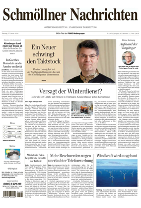 Cover of Ostthuringer Zeitung (Schmolln)