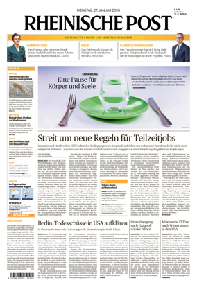 Cover of Rheinische Post Krefeld Kempen