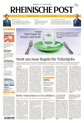 Cover of Rheinische Post - Xanten and Moers